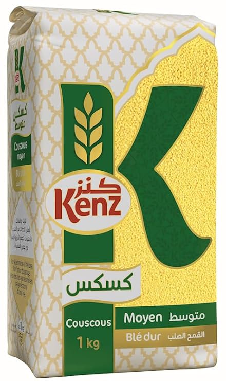 Moroccan Couscous Kenz Medium 1Kg - Handmade by My Poufs