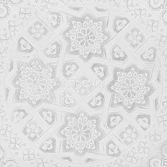 12.2 Inch Moroccan Handmade Serving Tea Tray Silver Plated Brass Handcrafted Plate in Fez Morocco - Handmade by My Poufs