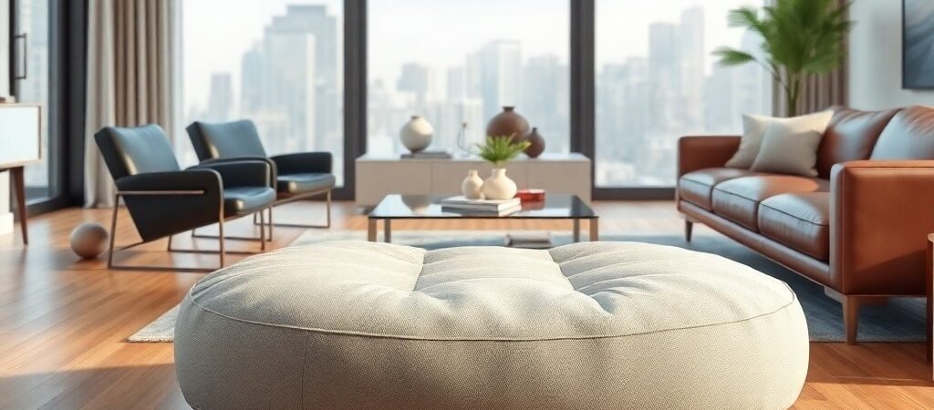 The Ultimate Guide To Choosing Between Fabric, Leather, And Knitted Poufs