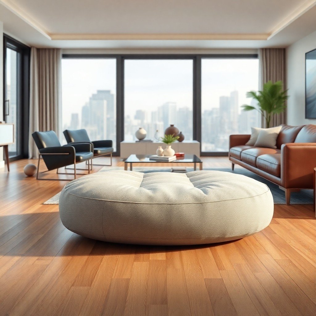 The Ultimate Guide To Choosing Between Fabric, Leather, And Knitted Poufs