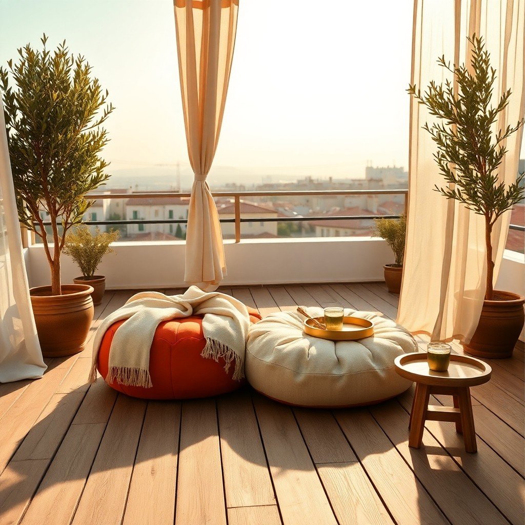 The Benefits Of Outdoor Moroccan Poufs For Your Patio Or Garden