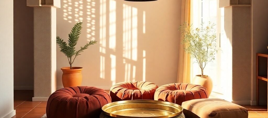 Moroccan Interior Design: How To Incorporate Poufs And Other Traditional Elements