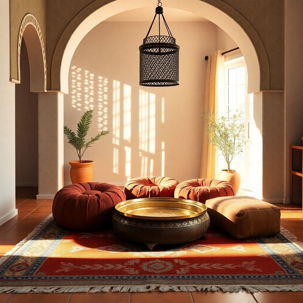Moroccan Interior Design: How To Incorporate Poufs And Other Traditional Elements