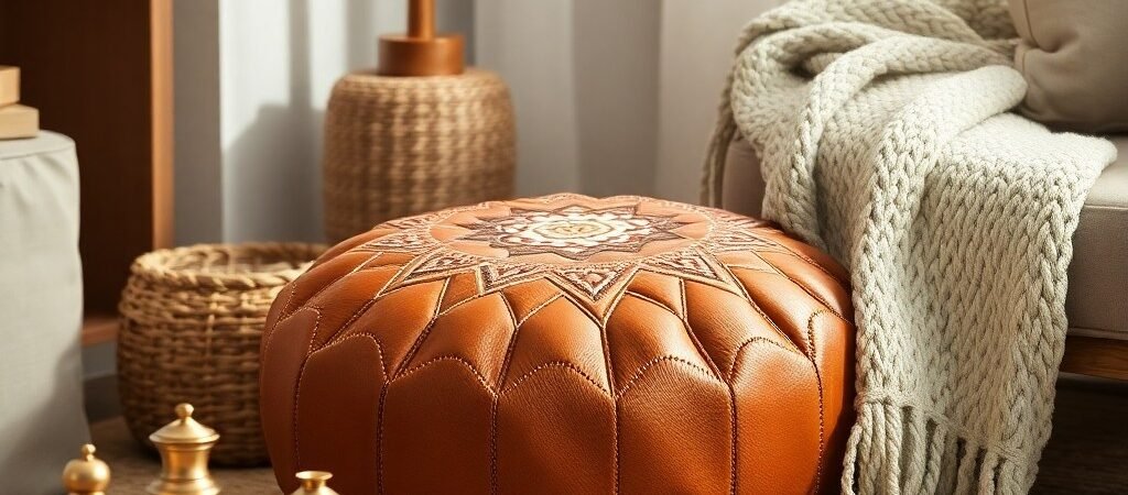 Moroccan Poufs: Style & Comfort For Your Home