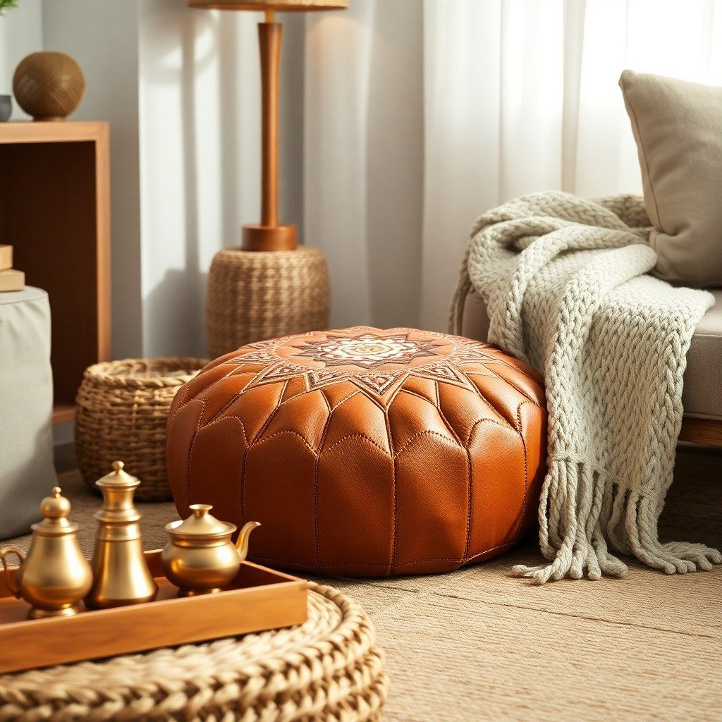 Moroccan Poufs: Style & Comfort For Your Home