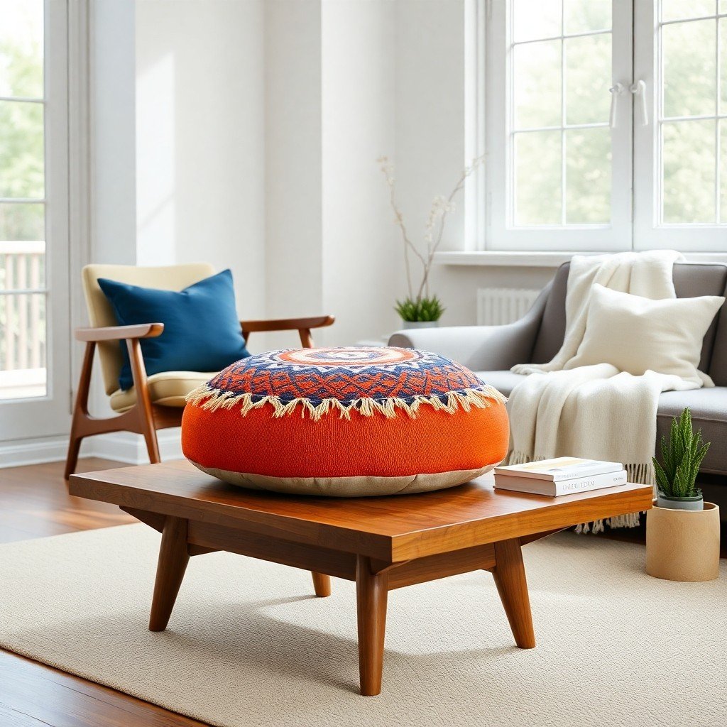 The Role Of Moroccan Poufs In Creating Cozy Spaces