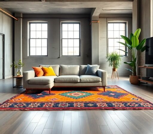 Mix & Match: Pair Moroccan Rugs With Modern Furniture