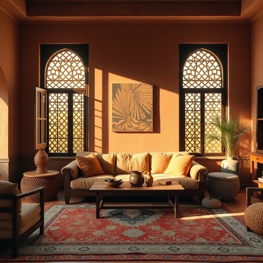 Creating A Cozy Moroccan Living Room With Argant’S Furniture