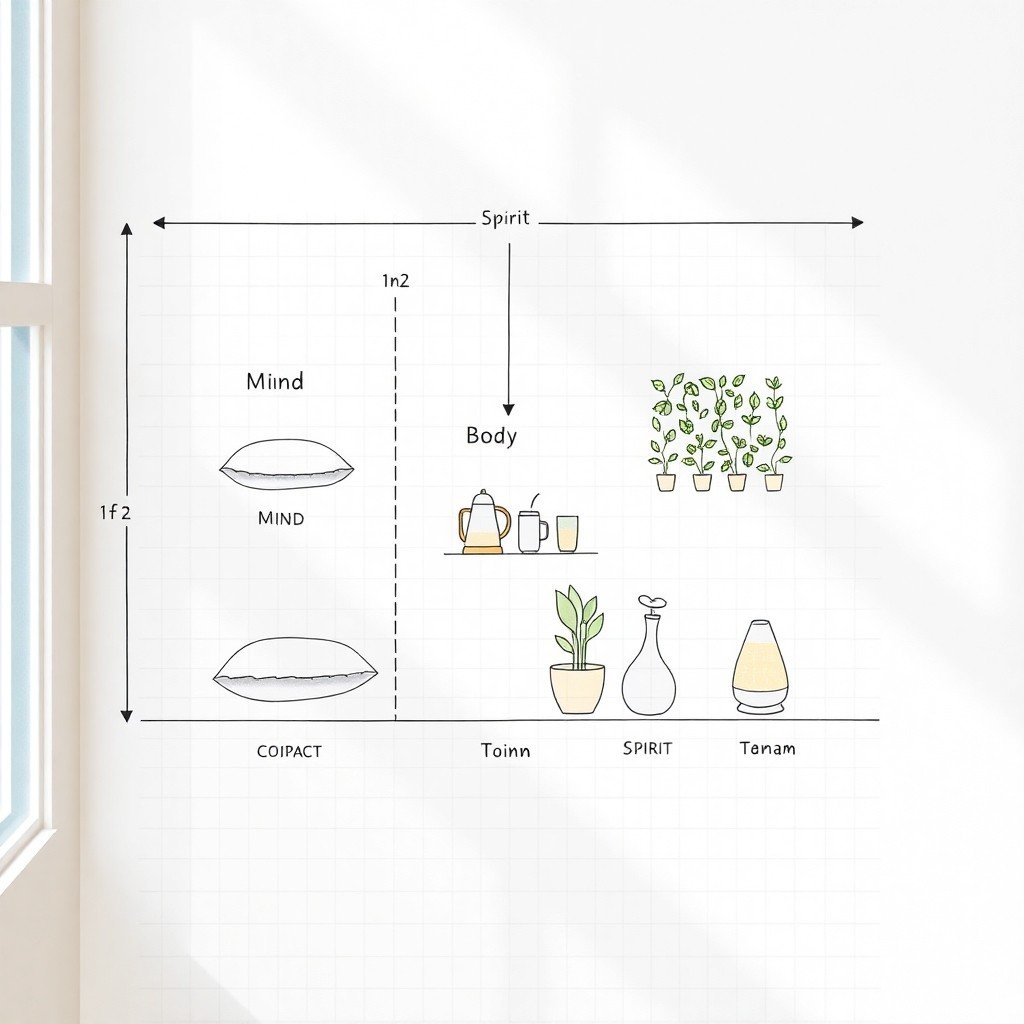 Step‑by‑step blueprint for creating a wellness corner décor, tea & self‑care zones and layout plan