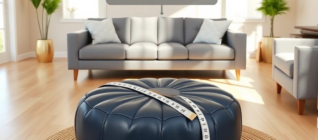 Choosing The Perfect Leather Pouf: Size, Color & Care Tips