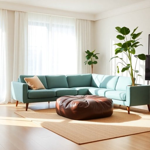 Choosing The Perfect Leather Pouf: Size, Color & Placement