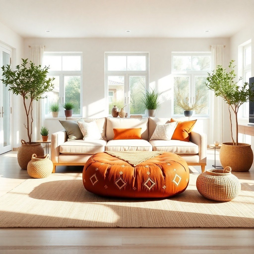 Choosing The Ideal Moroccan Leather Pouf For Your Living Home