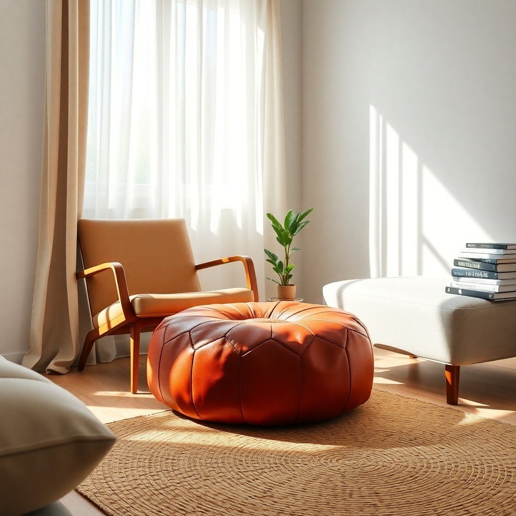 Creative Ways To Use Floor Poufs In Small Apartments