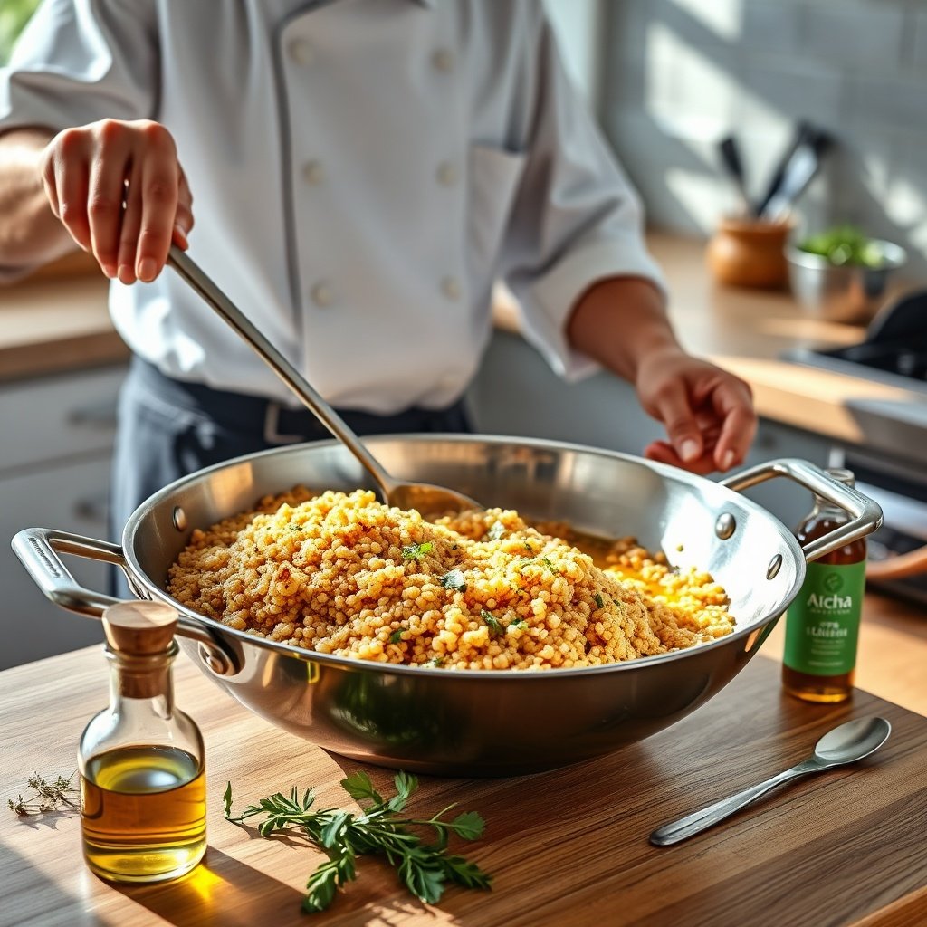 Healthy Mediterranean Meal Prep With Olive Oil & Herbs