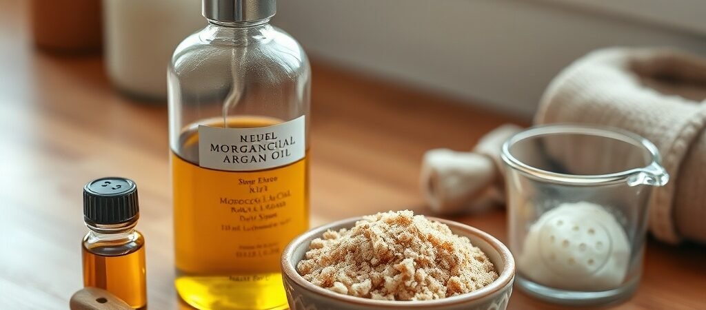 Step‑By‑Step Diy Body Scrub With Moroccan Argan Oil