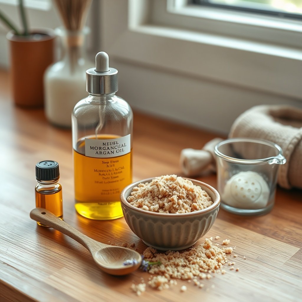 Step‑By‑Step Diy Body Scrub With Moroccan Argan Oil