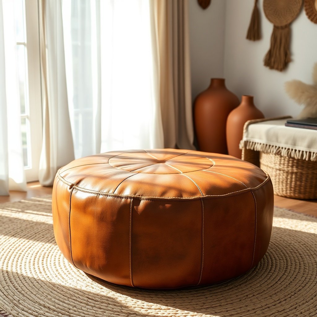 Moroccan Leather Pouf Pros And Cons: Is It Worth It?