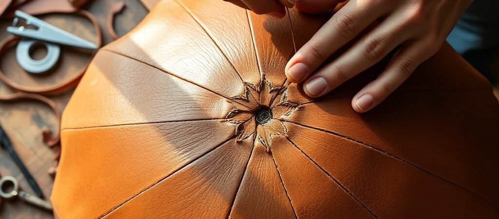Moroccan Leather Pouf DIY: Save $300+