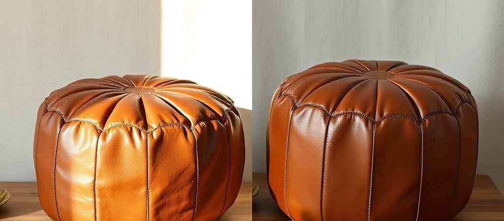 How to Look for a Moroccan Leather Pouf: Real vs Fake